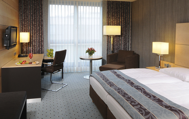 Doppelzimmer des Maritim Hotel Düsseldorf