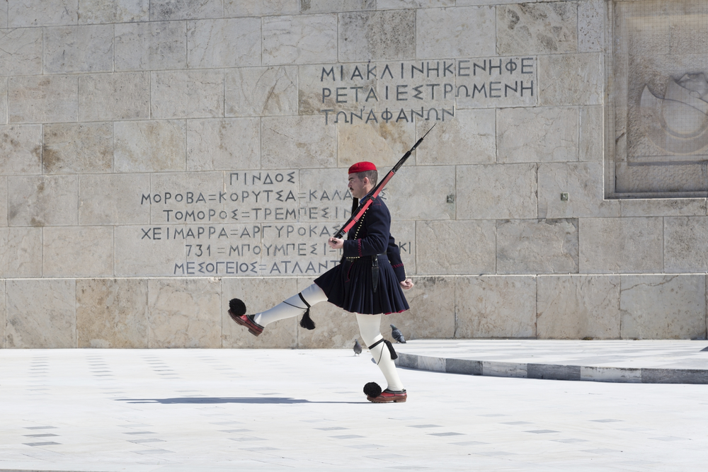 Wachablösung in Athen