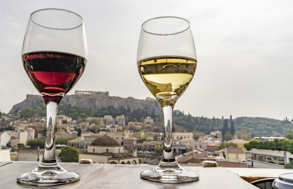 Aperitif mit Akropolis