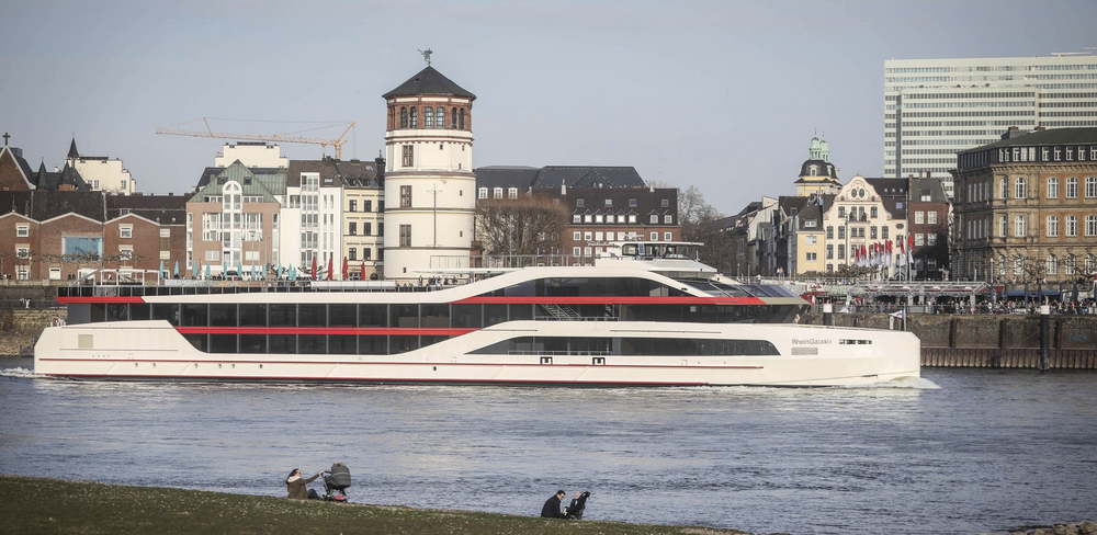 Schifffahrt auf dem Rhein