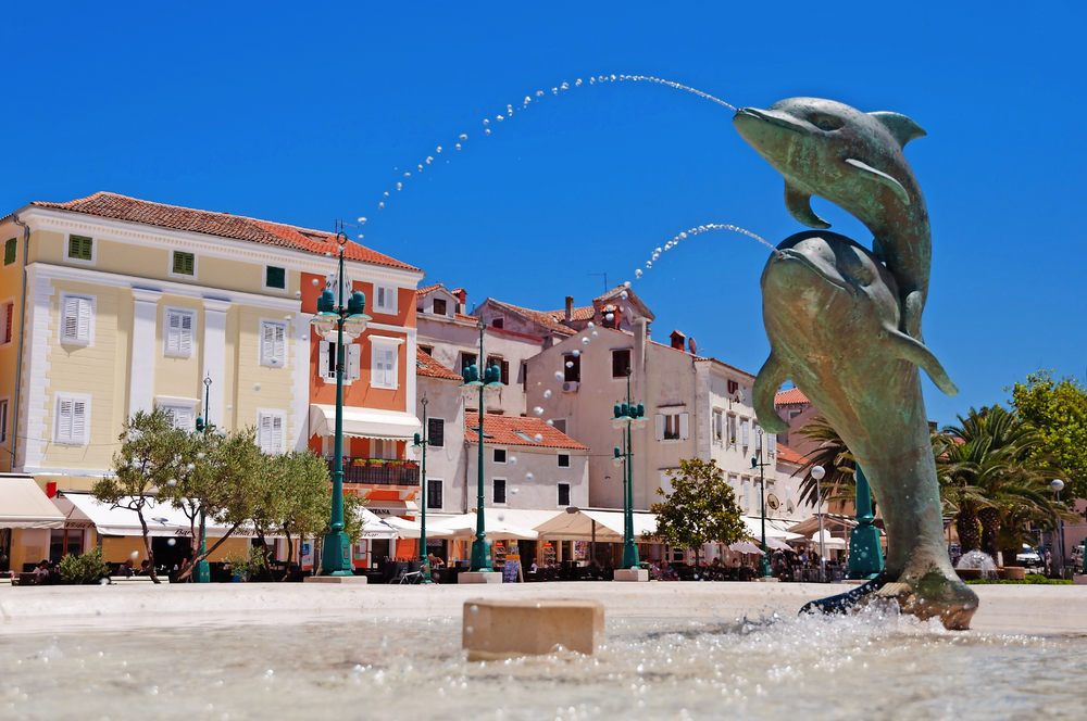 Mali Lošinj auf der kroatischen Insel Lošinj in der nördlichen Adria
